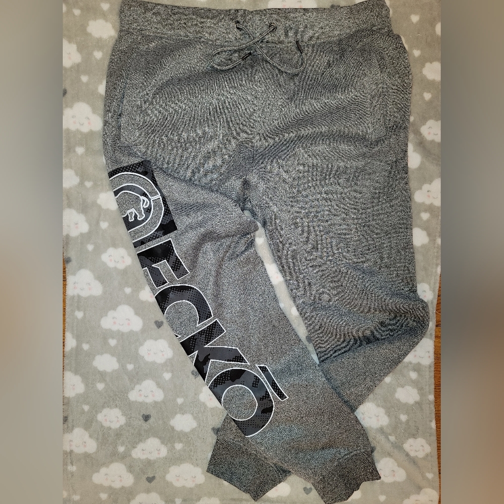 NWT Echo Unltd Grey men's sweatpants with pockets